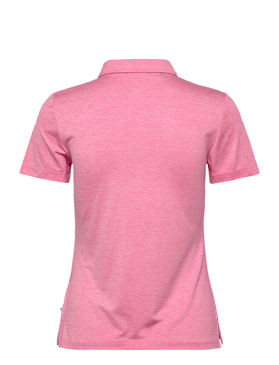 Calvin Klein Golf - MILA MINI STRIPE POLO - pikéer - pink - 1