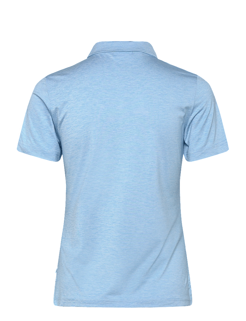 Calvin Klein Golf - MILA MINI STRIPE POLO - toppe & t-shirts - skyblue - 1
