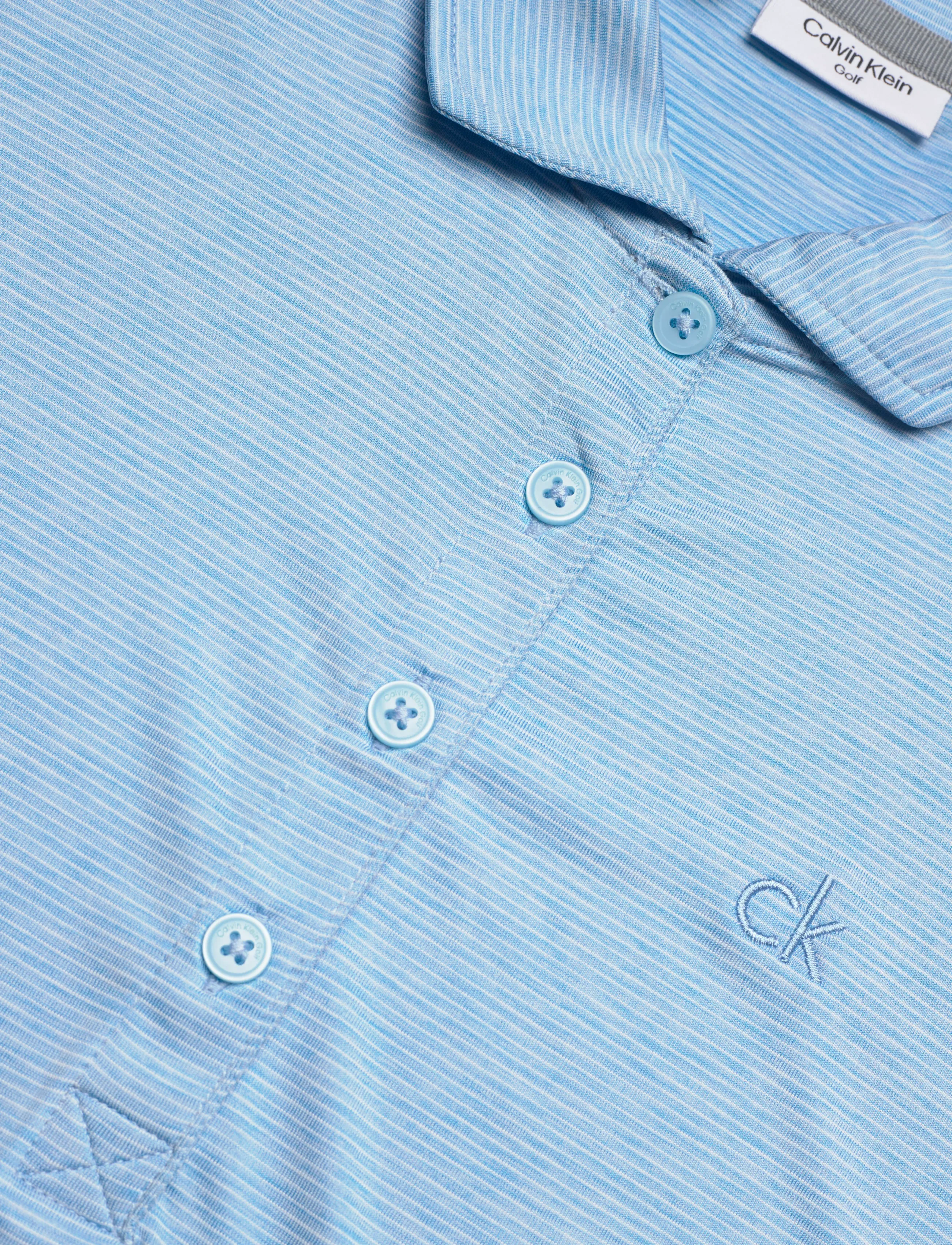 Calvin Klein Golf - MILA MINI STRIPE POLO - polos - skyblue - 2