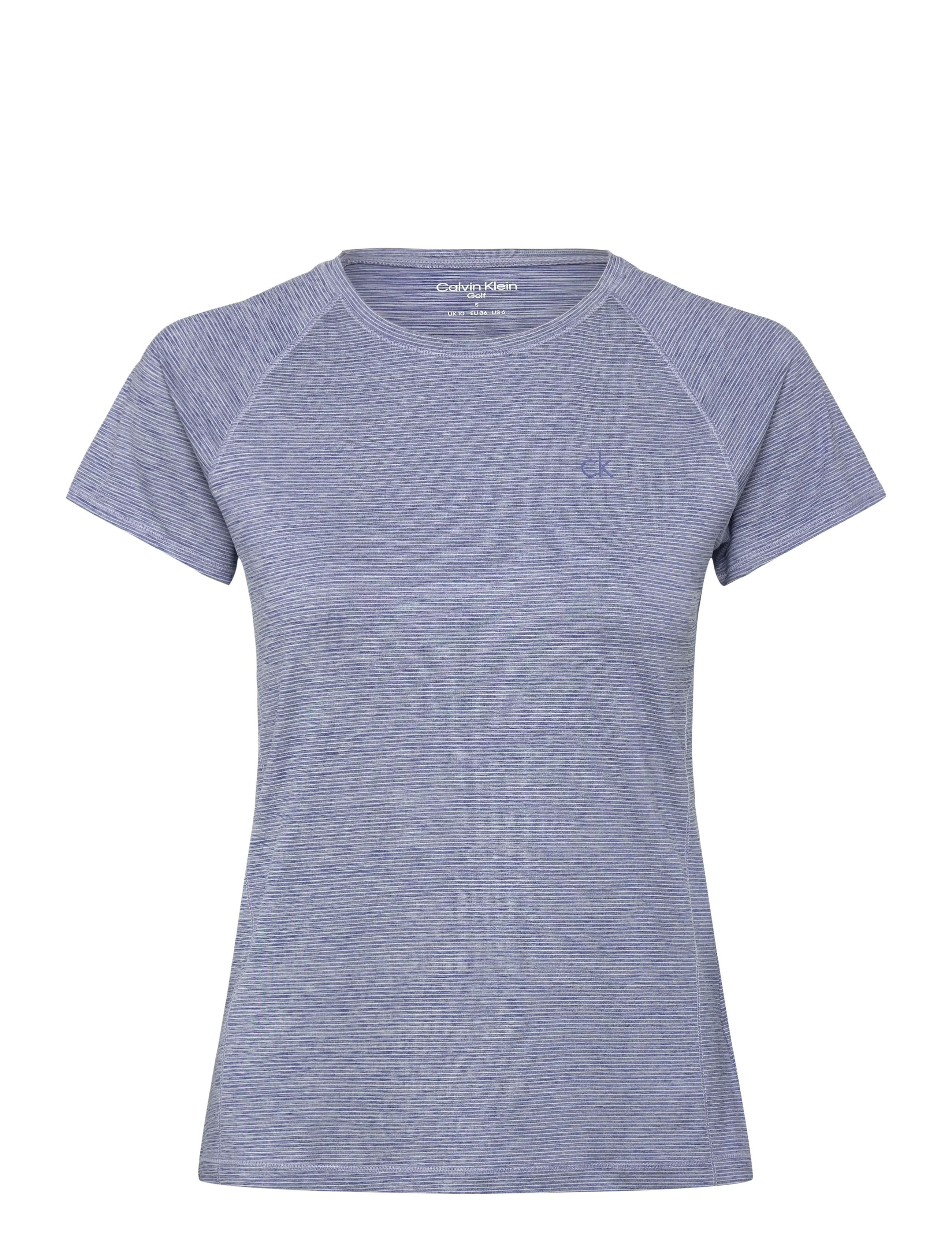 Calvin Klein Golf MILA MINI STRIPE SHORT SLEEVE TEE - Kläder - FRENCHNV / navy