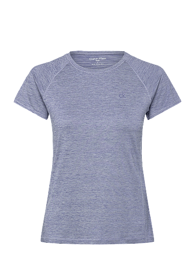 Calvin Klein Golf MILA MINI STRIPE SHORT SLEEVE TEE - Oberteile - FRENCHNV / navy