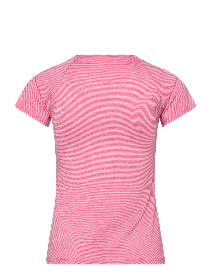 Calvin Klein Golf - MILA MINI STRIPE SHORT SLEEVE TEE - t-shirts - pink - 1