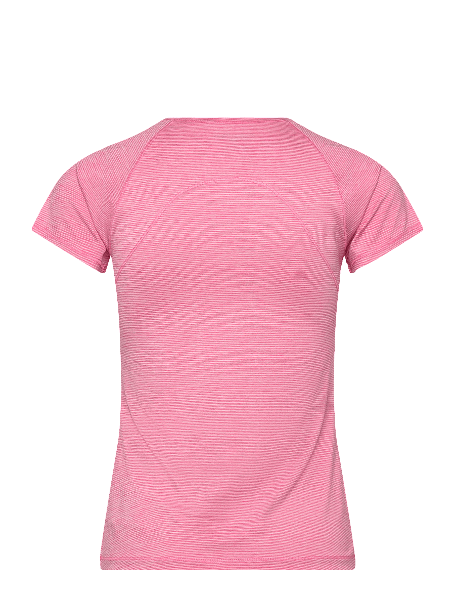 Calvin Klein Golf - MILA MINI STRIPE SHORT SLEEVE TEE - t-shirts - pink - 1