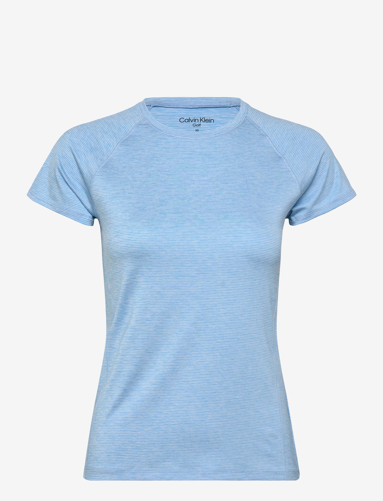 Calvin Klein Golf - MILA MINI STRIPE SHORT SLEEVE TEE - t-shirts - skyblue - 0