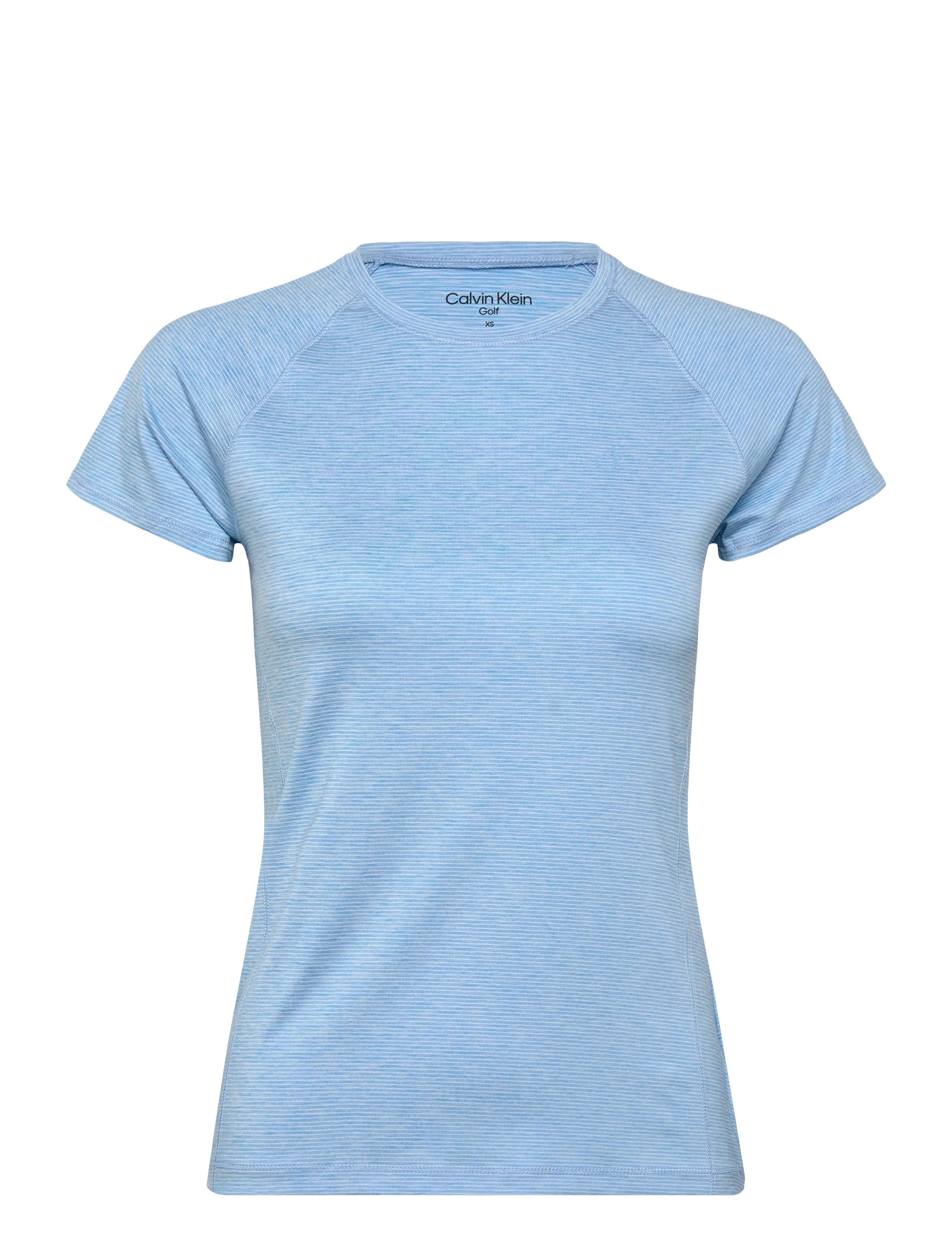 Calvin Klein Golf MILA MINI STRIPE SHORT SLEEVE TEE - Club Days - SKYBLUE / blue