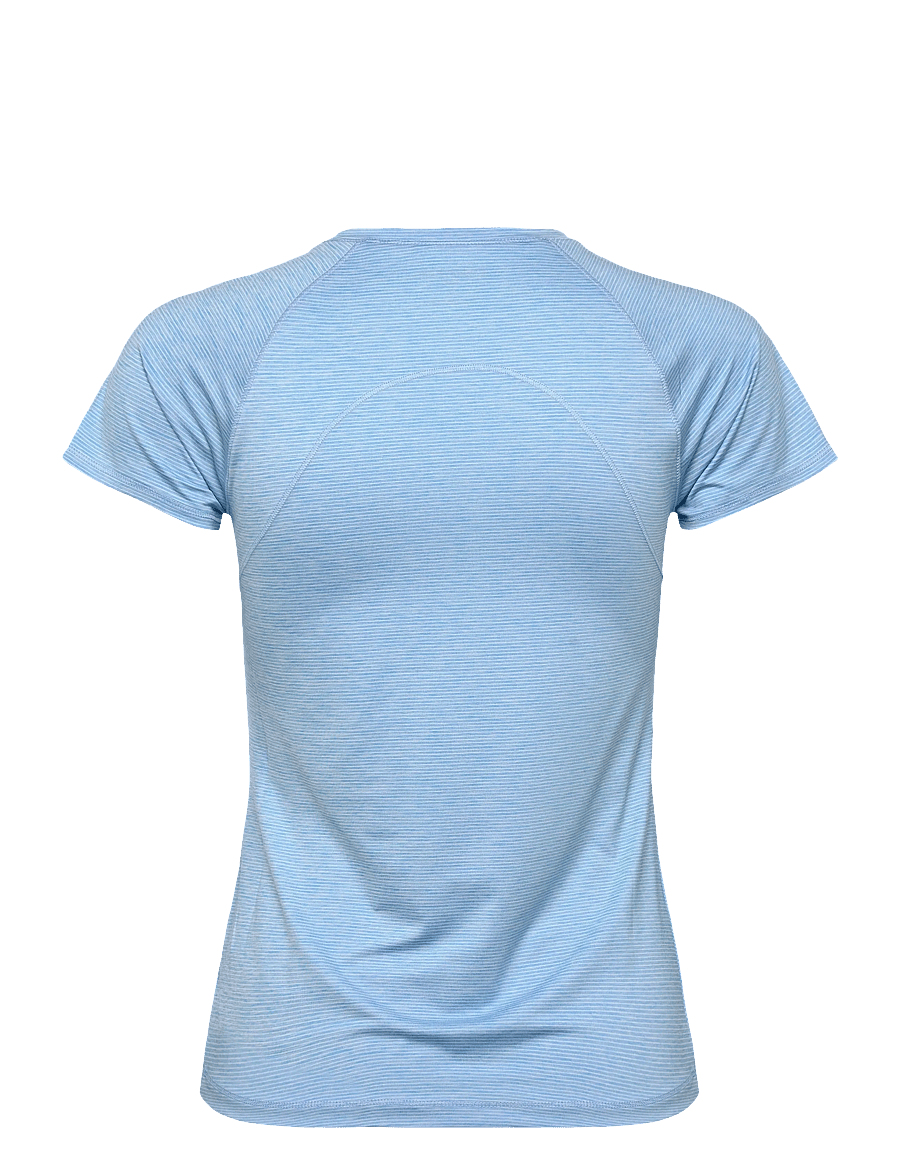 Calvin Klein Golf - MILA MINI STRIPE SHORT SLEEVE TEE - alussärgid ja t-särgid - skyblue - 1