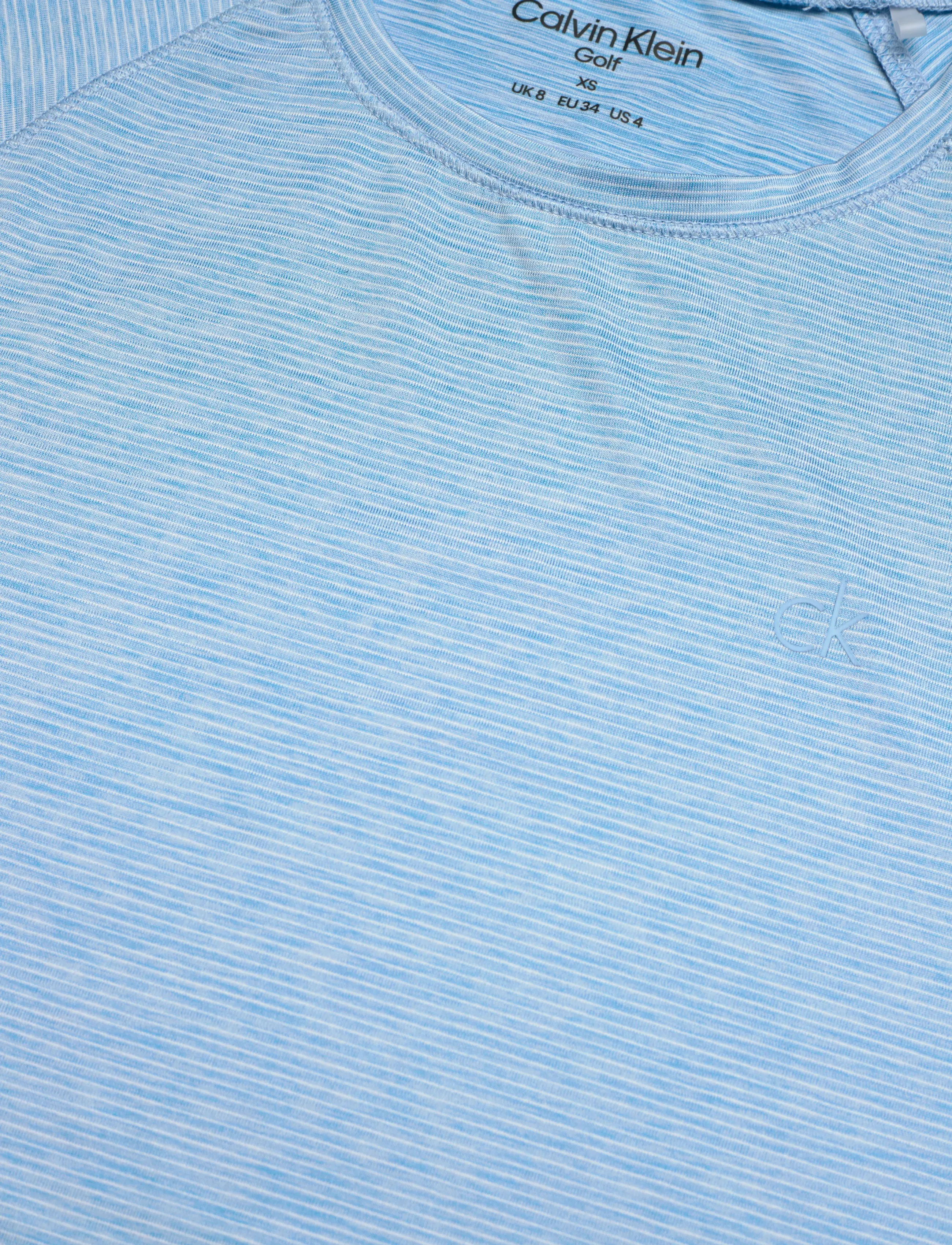 Calvin Klein Golf - MILA MINI STRIPE SHORT SLEEVE TEE - alussärgid ja t-särgid - skyblue - 2