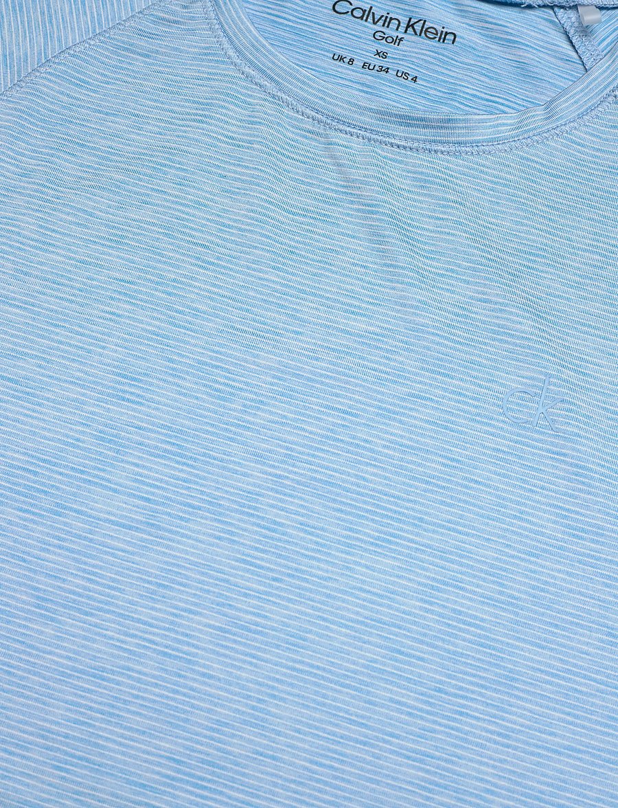 Calvin Klein Golf - MILA MINI STRIPE SHORT SLEEVE TEE - alussärgid ja t-särgid - skyblue - 2