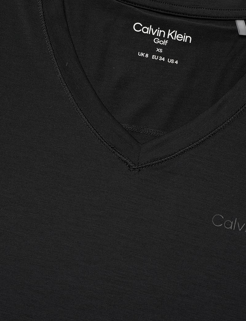 Calvin Klein Golf - VADA V-NECK RELAXED TEE - t-shirts - blk - 2