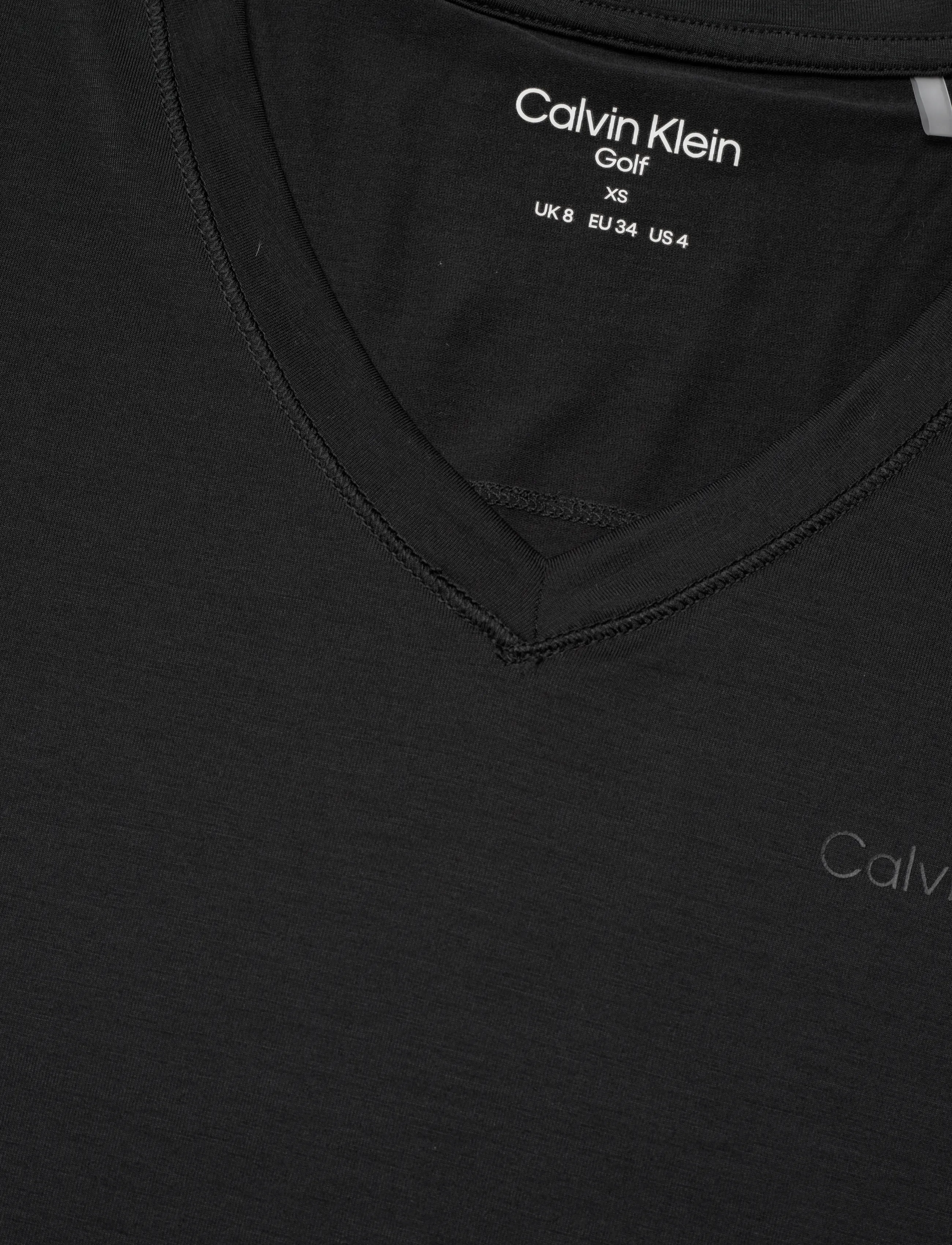 Calvin Klein Golf - VADA V-NECK RELAXED TEE - alussärgid ja t-särgid - blk - 2