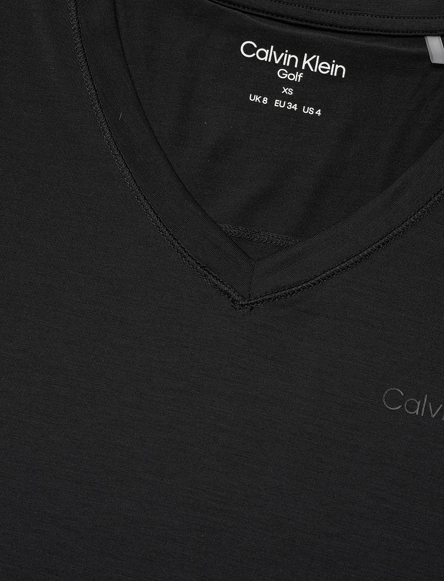Calvin Klein Golf - VADA V-NECK RELAXED TEE - alussärgid ja t-särgid - blk - 2