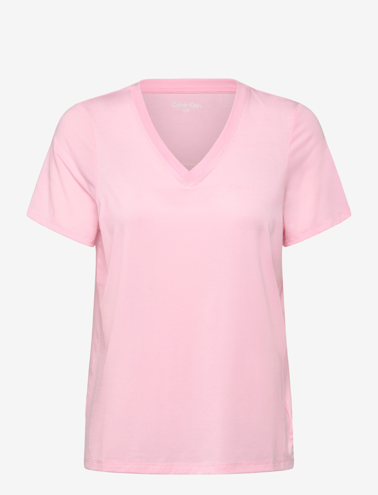 Calvin Klein Golf - VADA V-NECK RELAXED TEE - t-shirts - rsepnk - 0