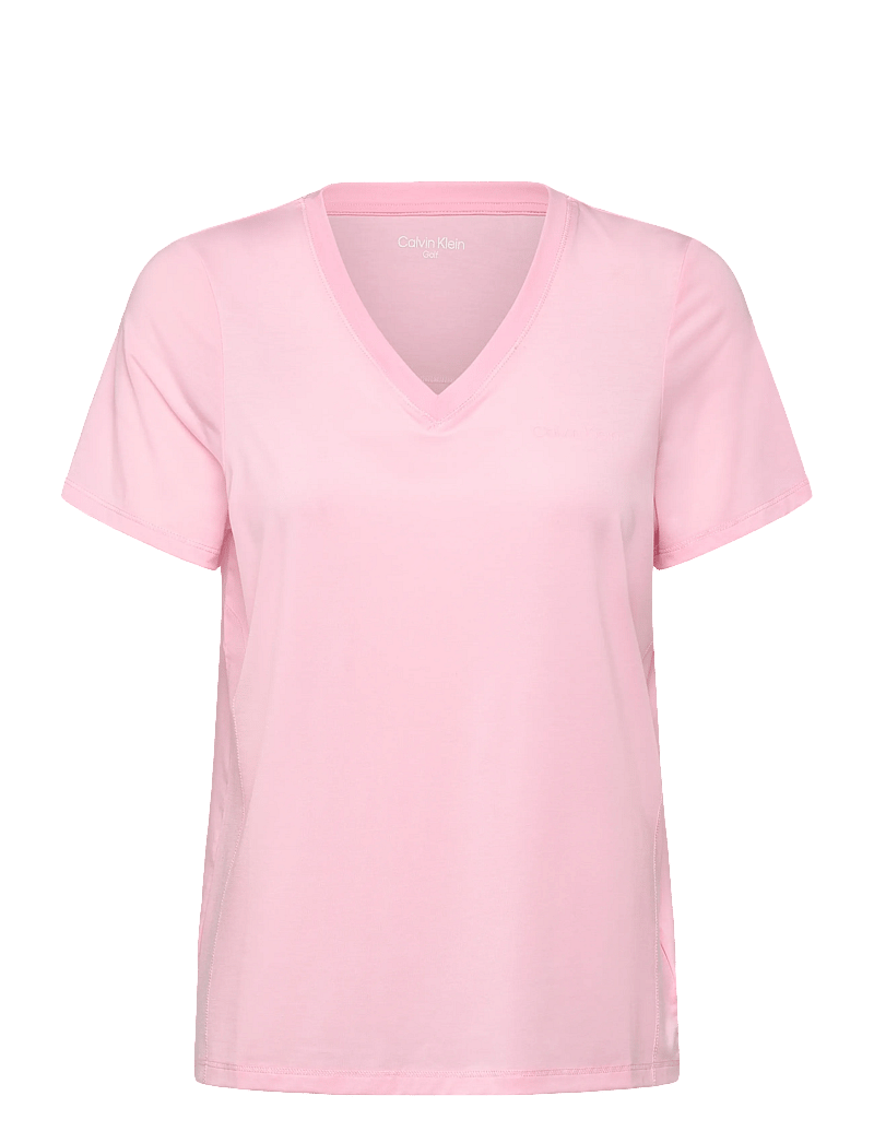 Calvin Klein Golf - VADA V-NECK RELAXED TEE - t-shirts - rsepnk - 0