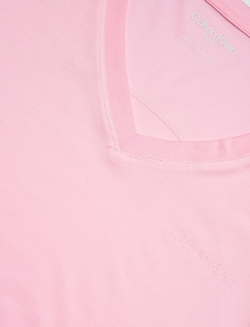 Calvin Klein Golf - VADA V-NECK RELAXED TEE - t-shirts - rsepnk - 2