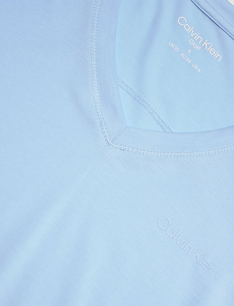 Calvin Klein Golf - VADA V-NECK RELAXED TEE - t-shirts - skyblu - 2