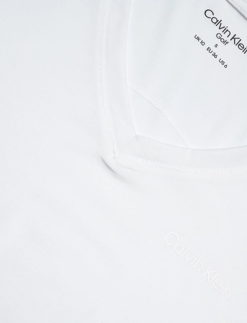 Calvin Klein Golf - VADA V-NECK RELAXED TEE - t-shirts - wht - 2