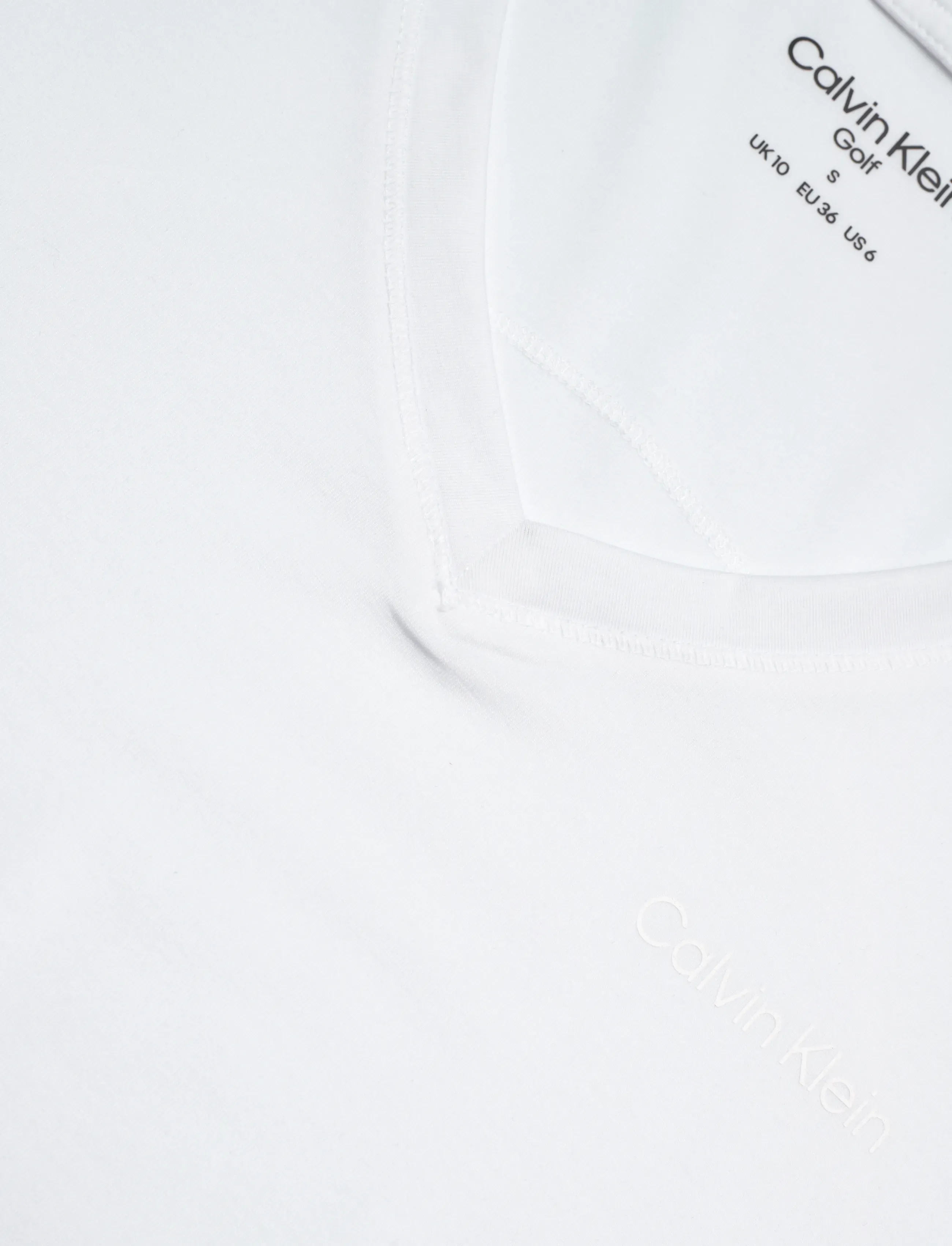 Calvin Klein Golf - VADA V-NECK RELAXED TEE - t-shirts - wht - 2