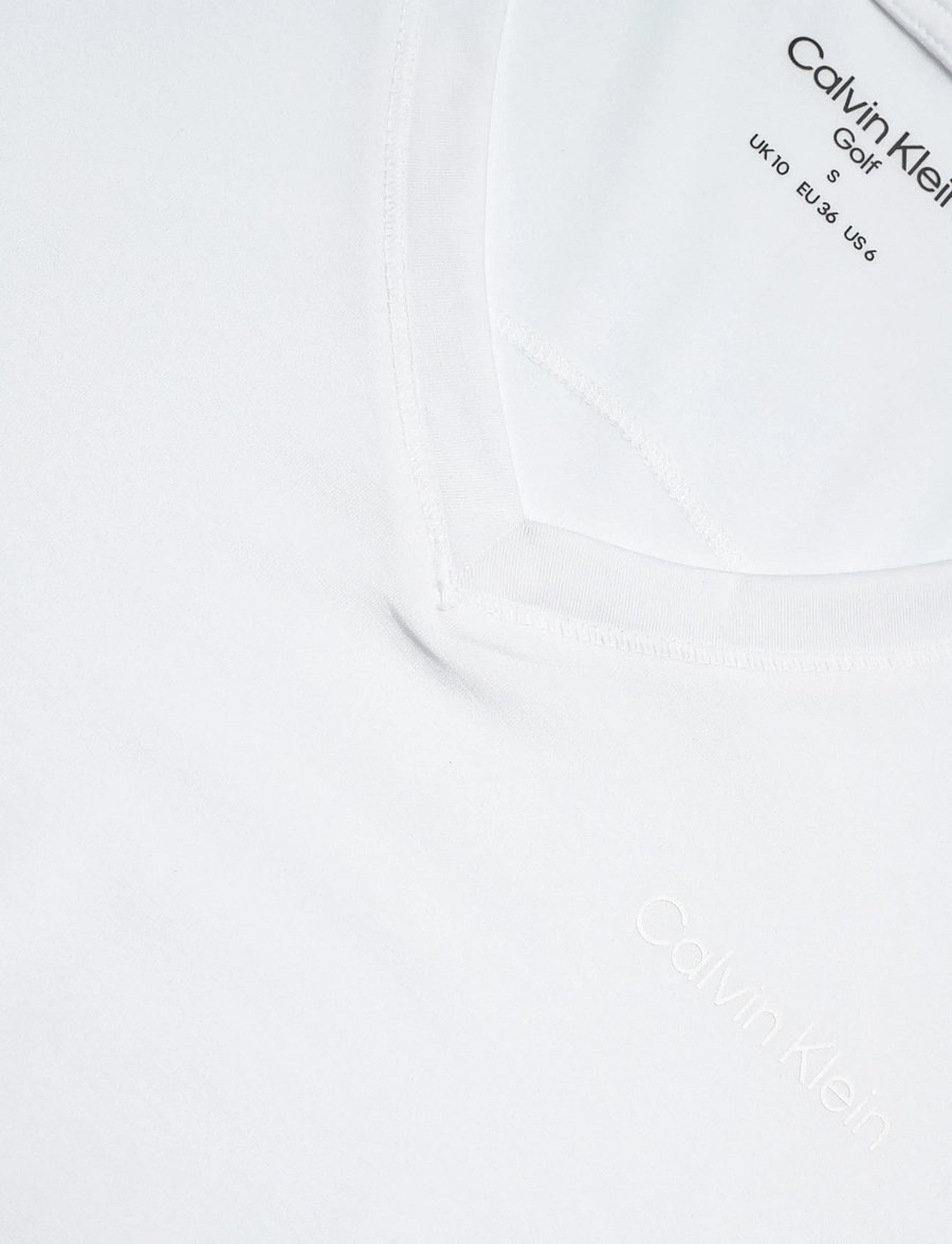 Calvin Klein Golf - VADA V-NECK RELAXED TEE - t-shirts - wht - 2