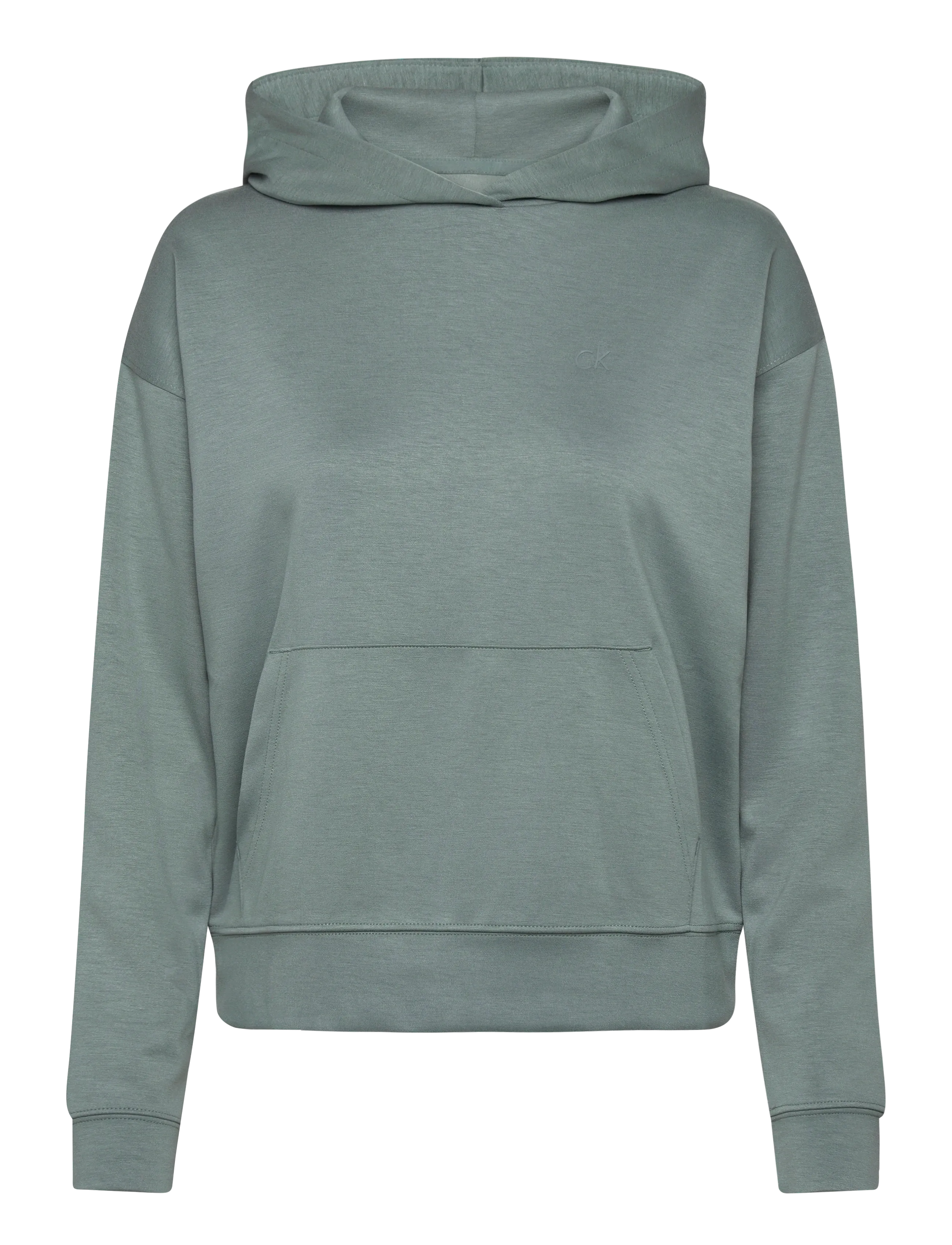 Calvin Klein Golf SOFIE SUPERSOFT HOODIE - Sweatshirts - SGE / khaki/green