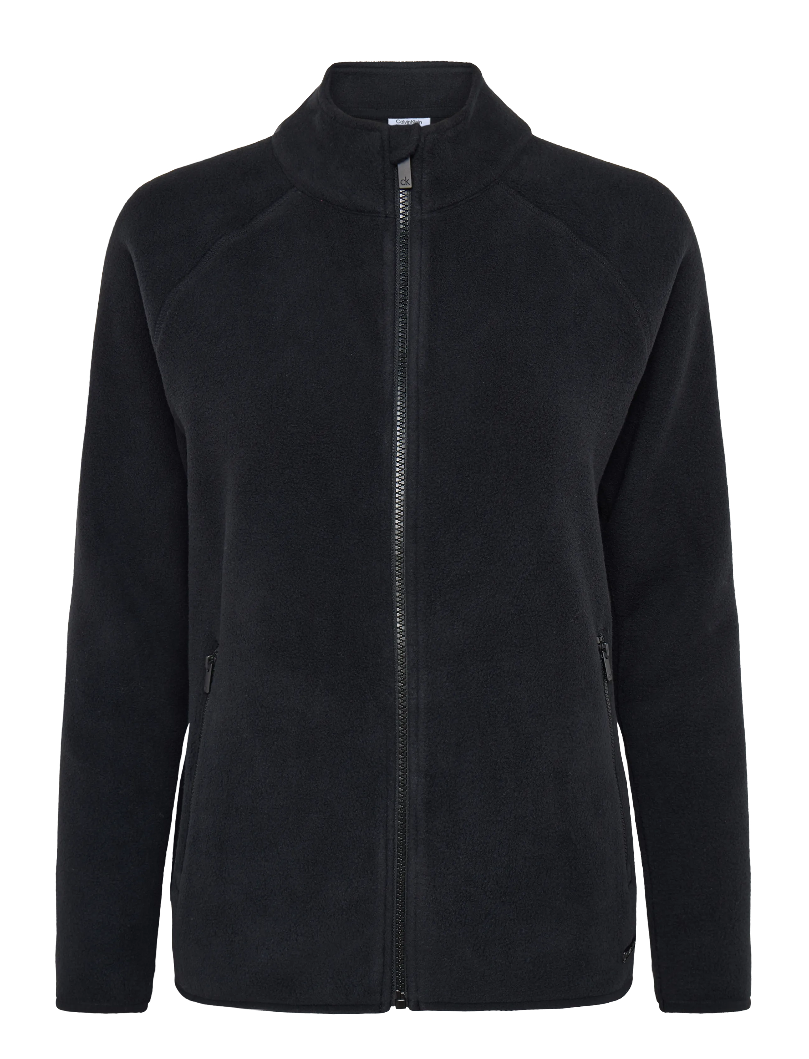 Calvin Klein Golf Freya Full Zip Fleece, L, Black, Sport Jackets > Sport Golf Jackets, Dame