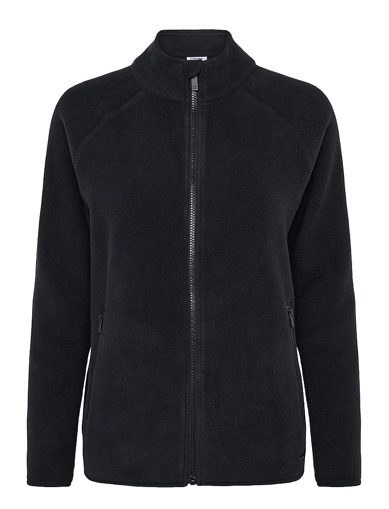 Calvin Klein Golf - FREYA FULL ZIP FLEECE - golfijakid - blk - 0
