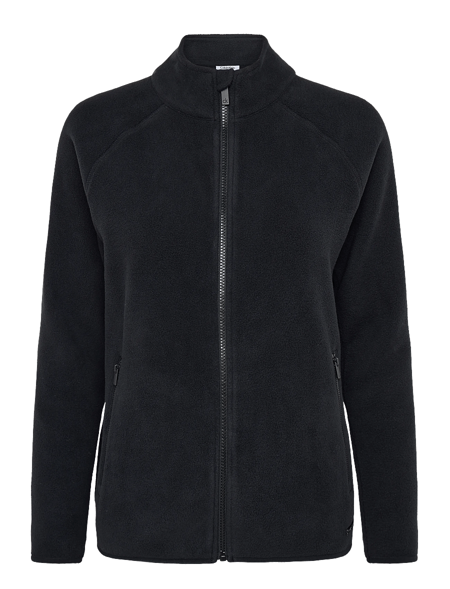 Calvin Klein Golf - FREYA FULL ZIP FLEECE - kampsunid ja vahekihid - blk - 2