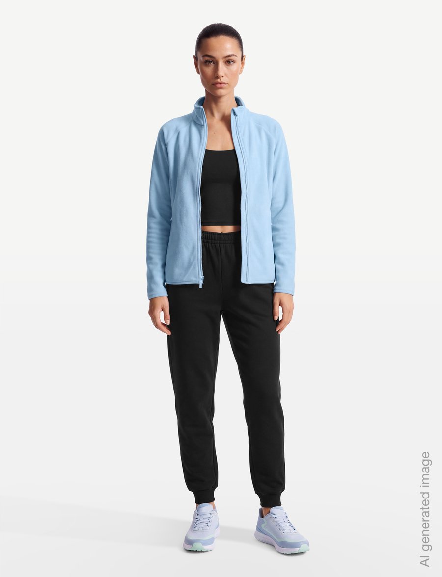 Calvin Klein Golf - FREYA FULL ZIP FLEECE - oberteile - skyblu - 0