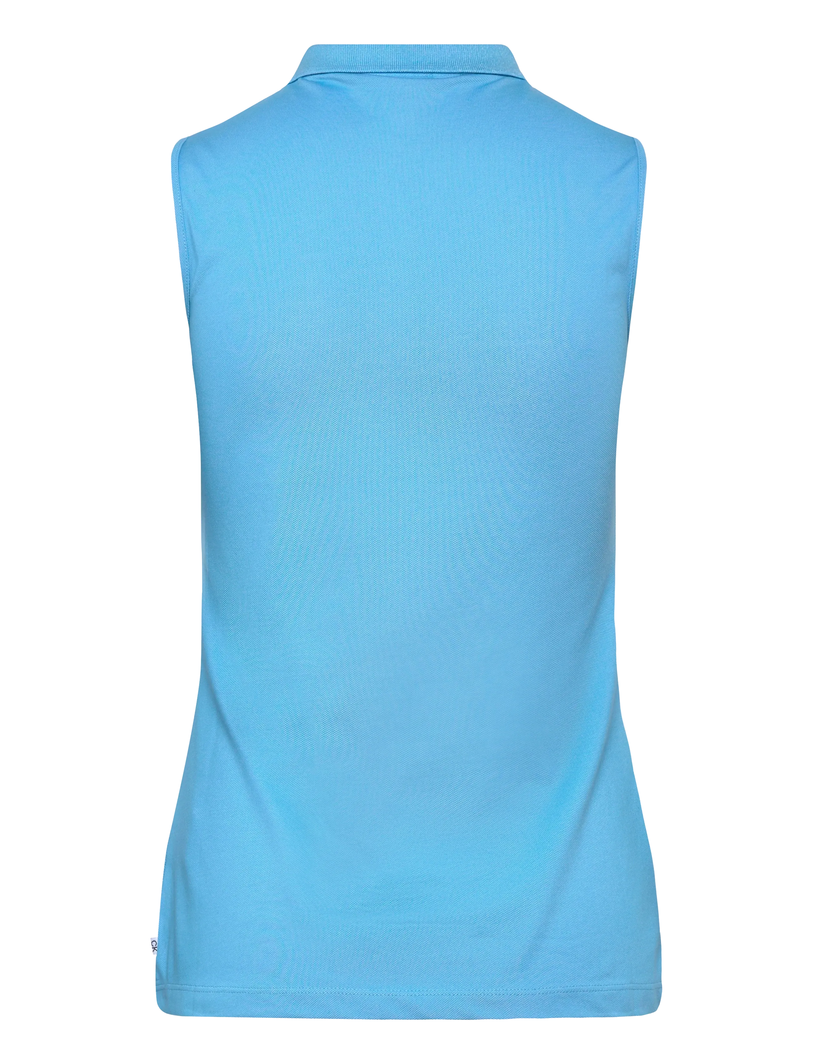 Calvin Klein Golf - S/LESS PEFORMANCE COTTON PIQUE POLO - toppe & t-shirts - heritblu - 1