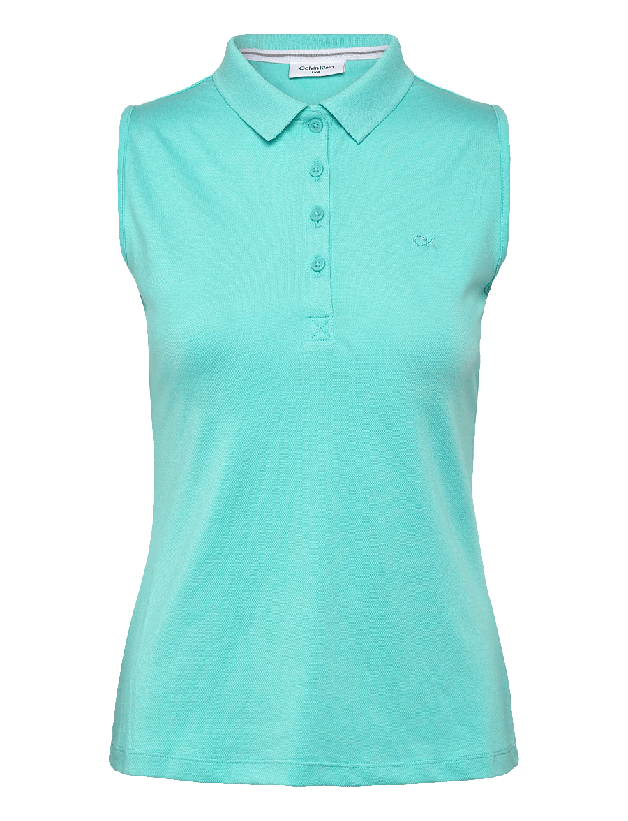 Calvin Klein Golf - S/LESS PEFORMANCE COTTON PIQUE POLO - toppe & t-shirts - lgtopal - 0