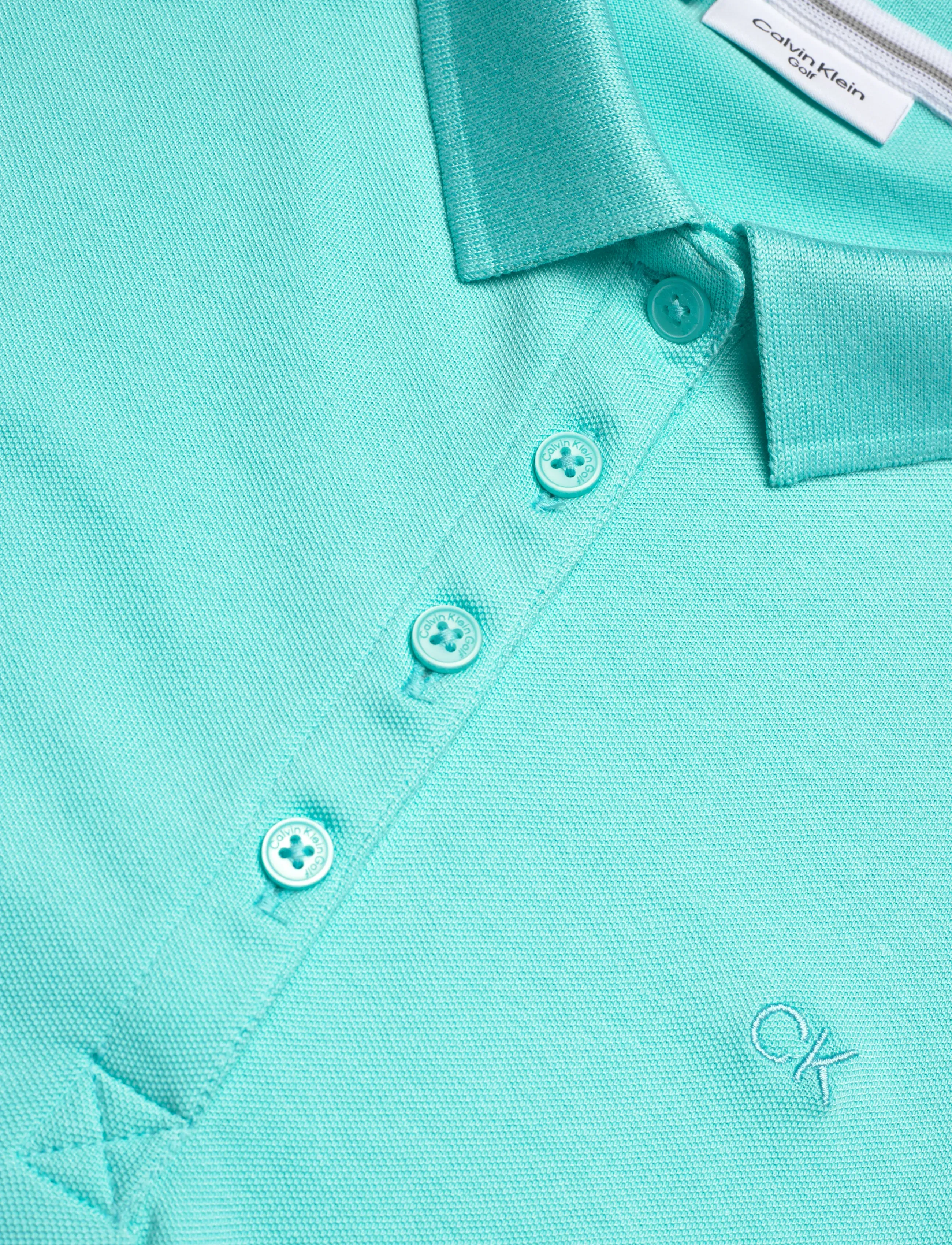 Calvin Klein Golf - S/LESS PEFORMANCE COTTON PIQUE POLO - toppe & t-shirts - lgtopal - 2