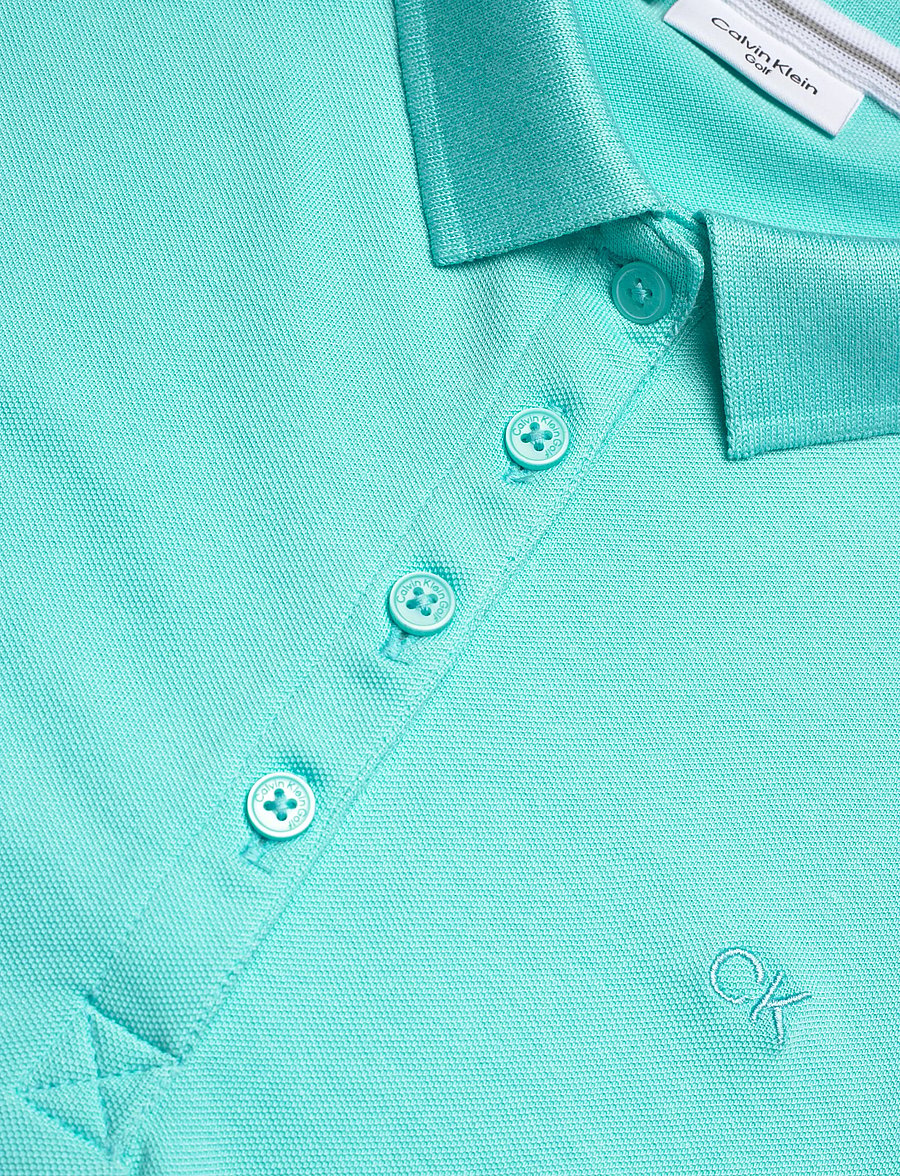 Calvin Klein Golf - S/LESS PEFORMANCE COTTON PIQUE POLO - toppe & t-shirts - lgtopal - 2