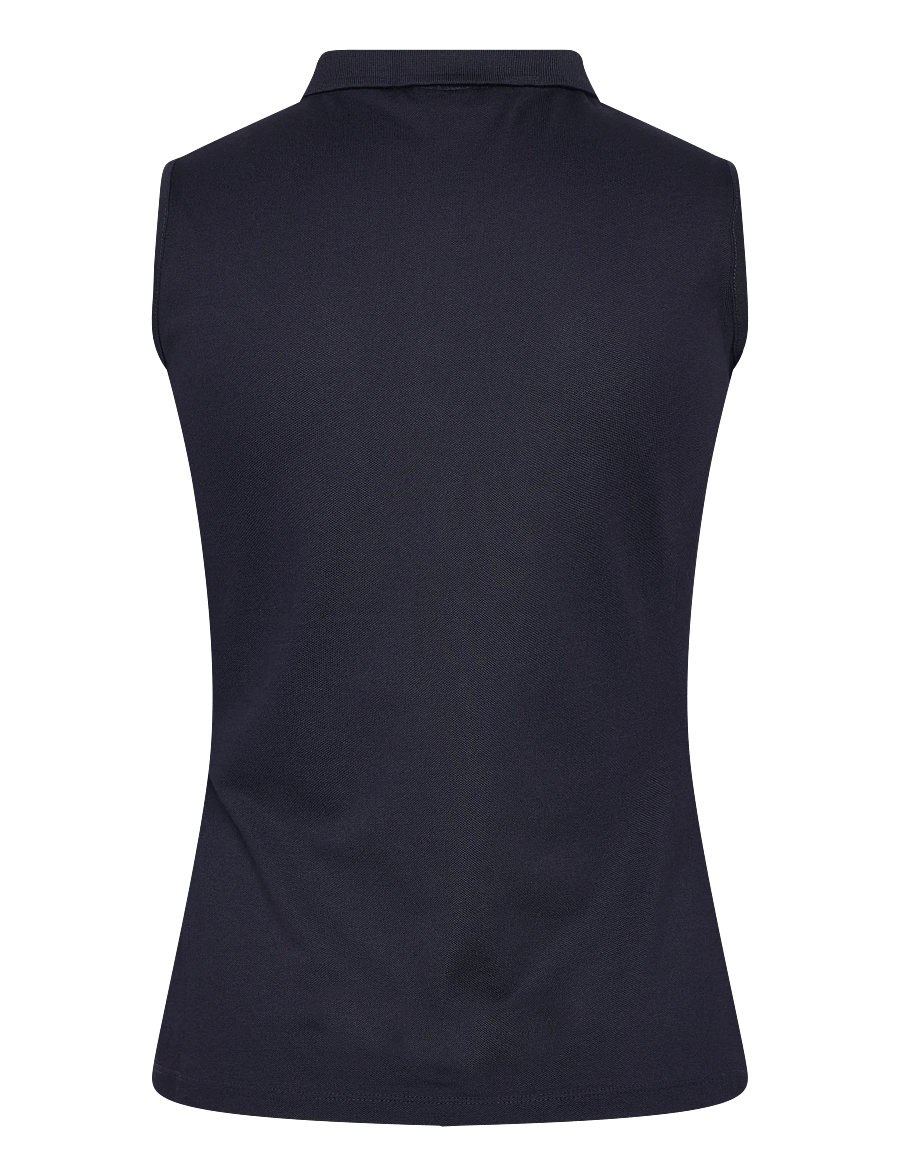 Calvin Klein Golf - S/LESS PEFORMANCE COTTON PIQUE POLO - oberteile & t-shirts - navy - 1