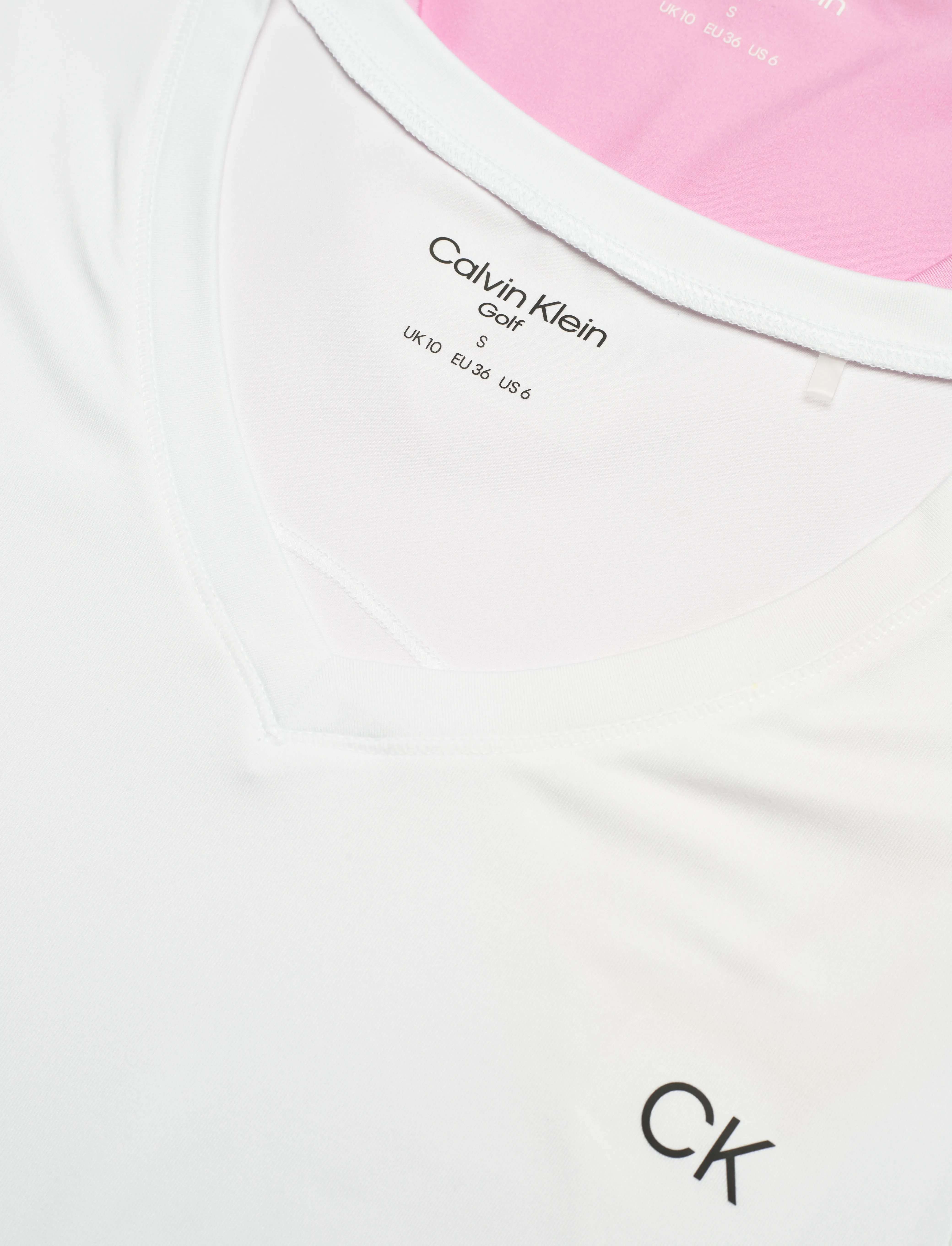 Calvin Klein Golf - 2 PACK RELAXED TEE - white-pink - 1