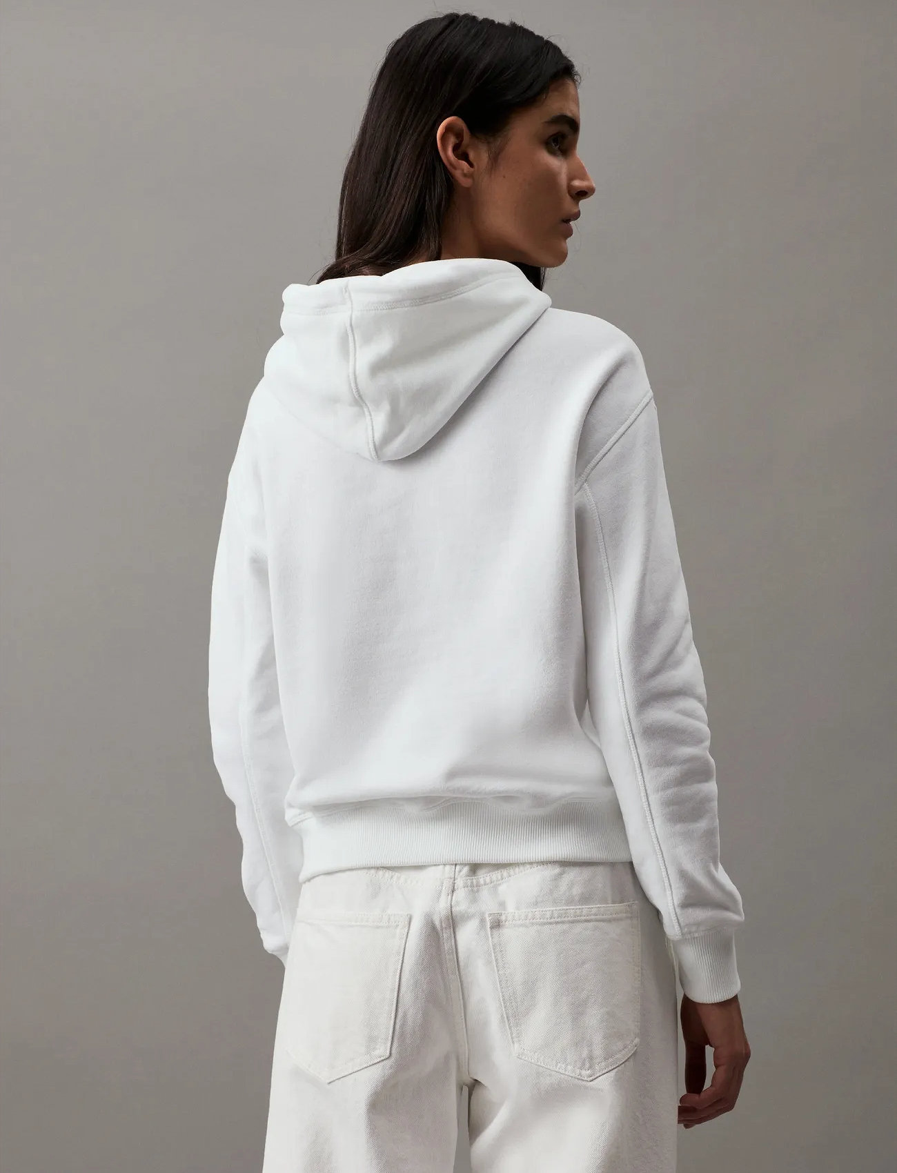 Calvin Klein Jeans CK Embroidery Hoodie dam – bild 8
