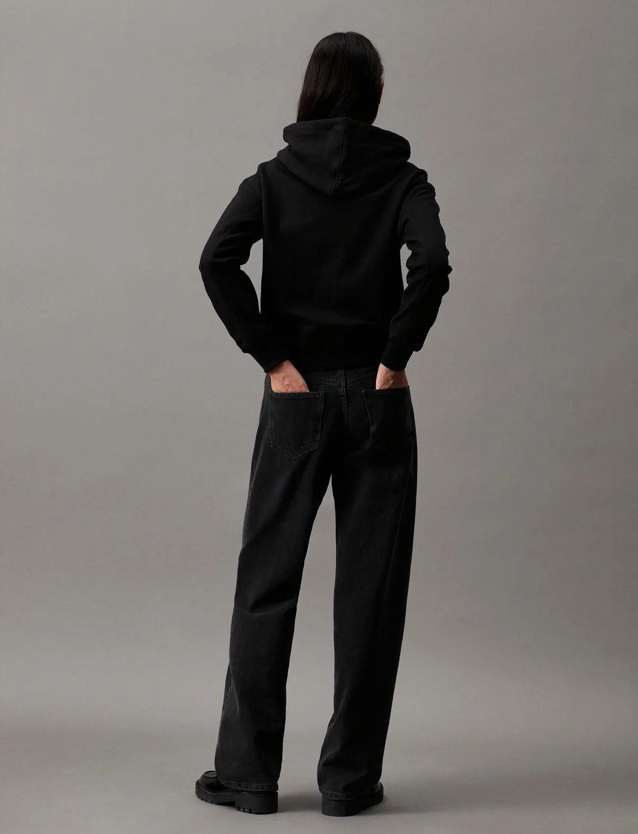 Calvin Klein Jeans CK Embroidery Hoodie dam – bild 7