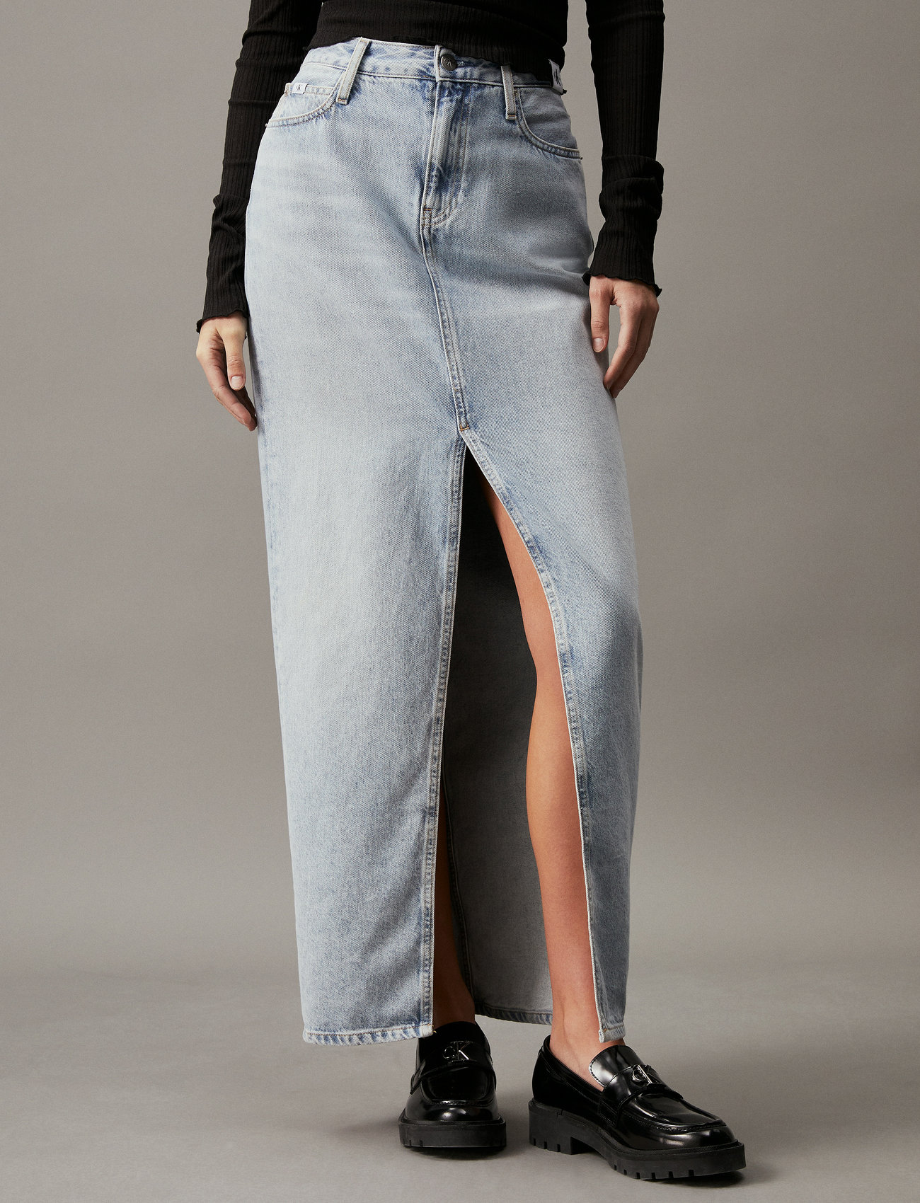 Calvin Klein Jeans Maxi Skirt - Blue - 28