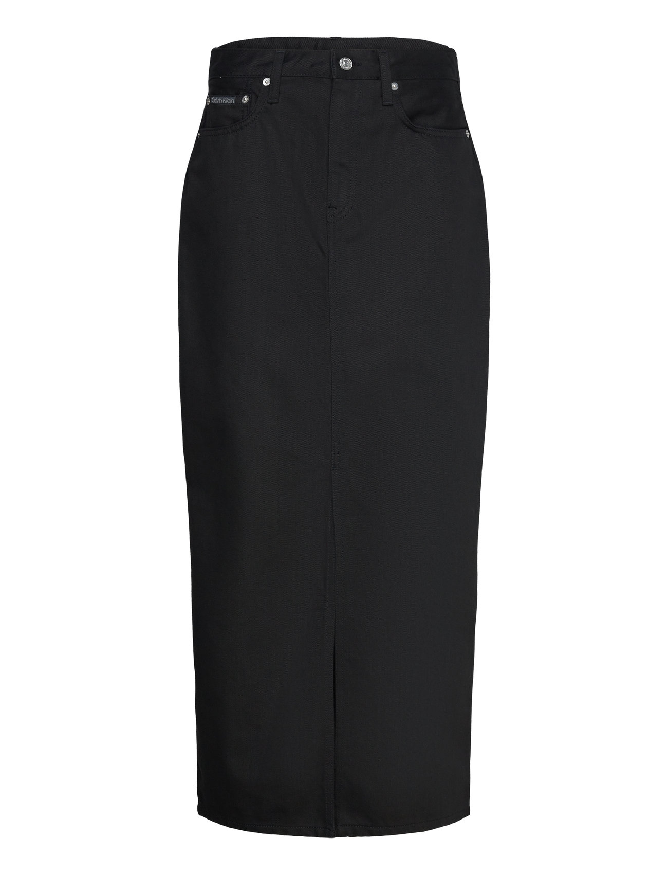 Calvin Klein Jeans Maxi Denim Skirt - Black - 25