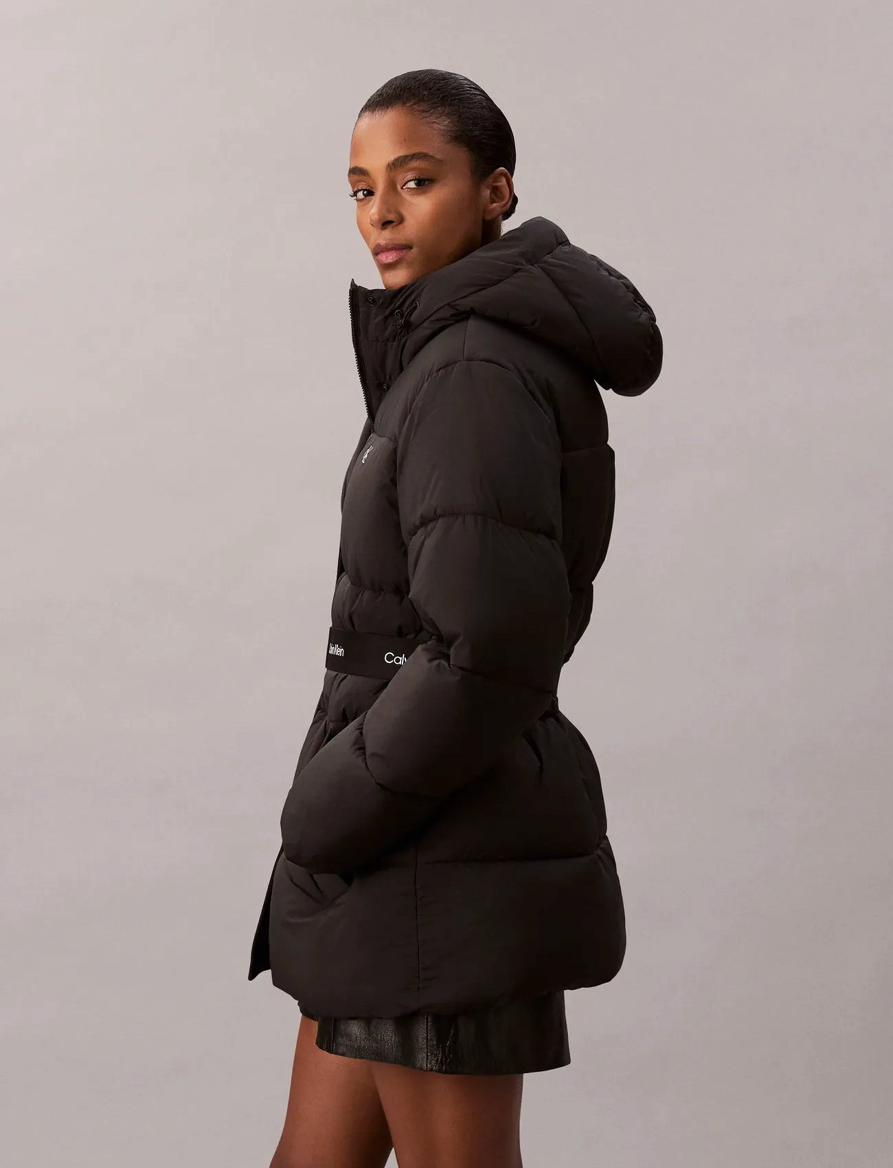 Calvin Klein Jeans Belted Midweight Puffer jackor dam – bild 10