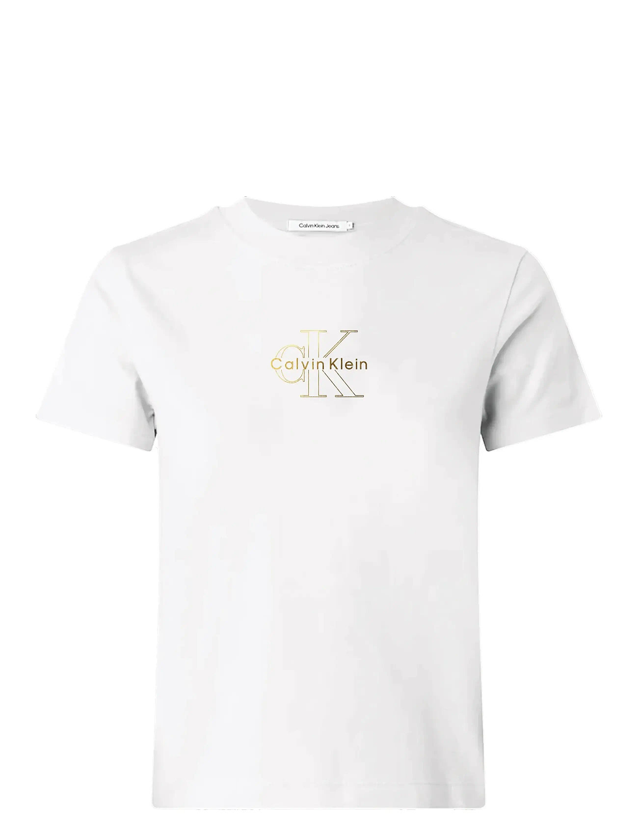Calvin Klein Jeans Ss Classic Foil Monologo Tee - Black - M 2