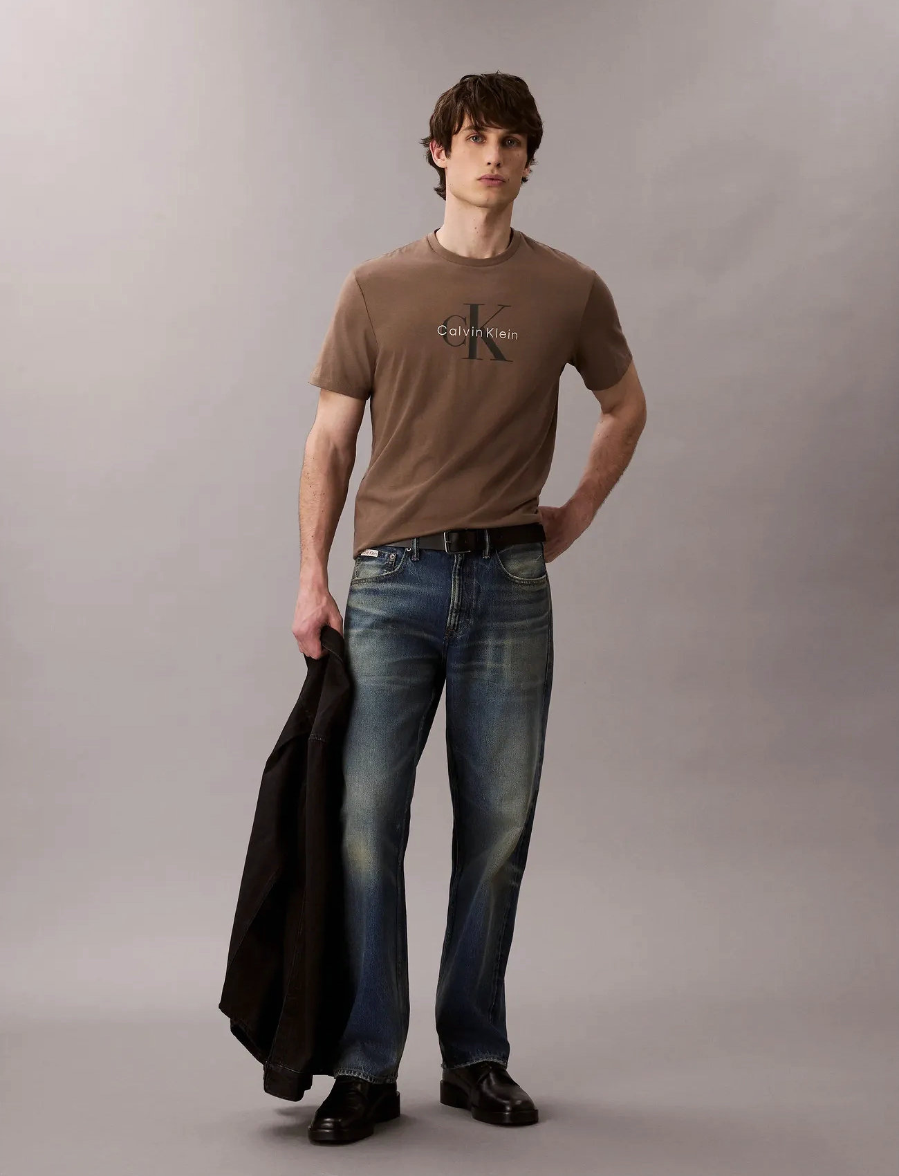Calvin Klein Jeans Ss Hero Monologo Tee 20S - - XS 1