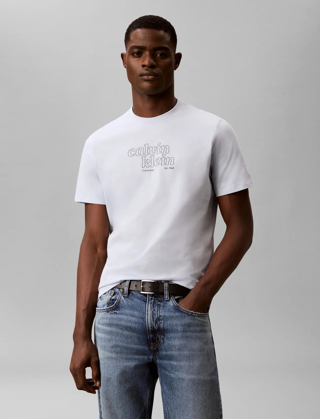 Calvin Klein Jeans Ss 30S Eu Calvin Klein Trvl Grap - - XS 1