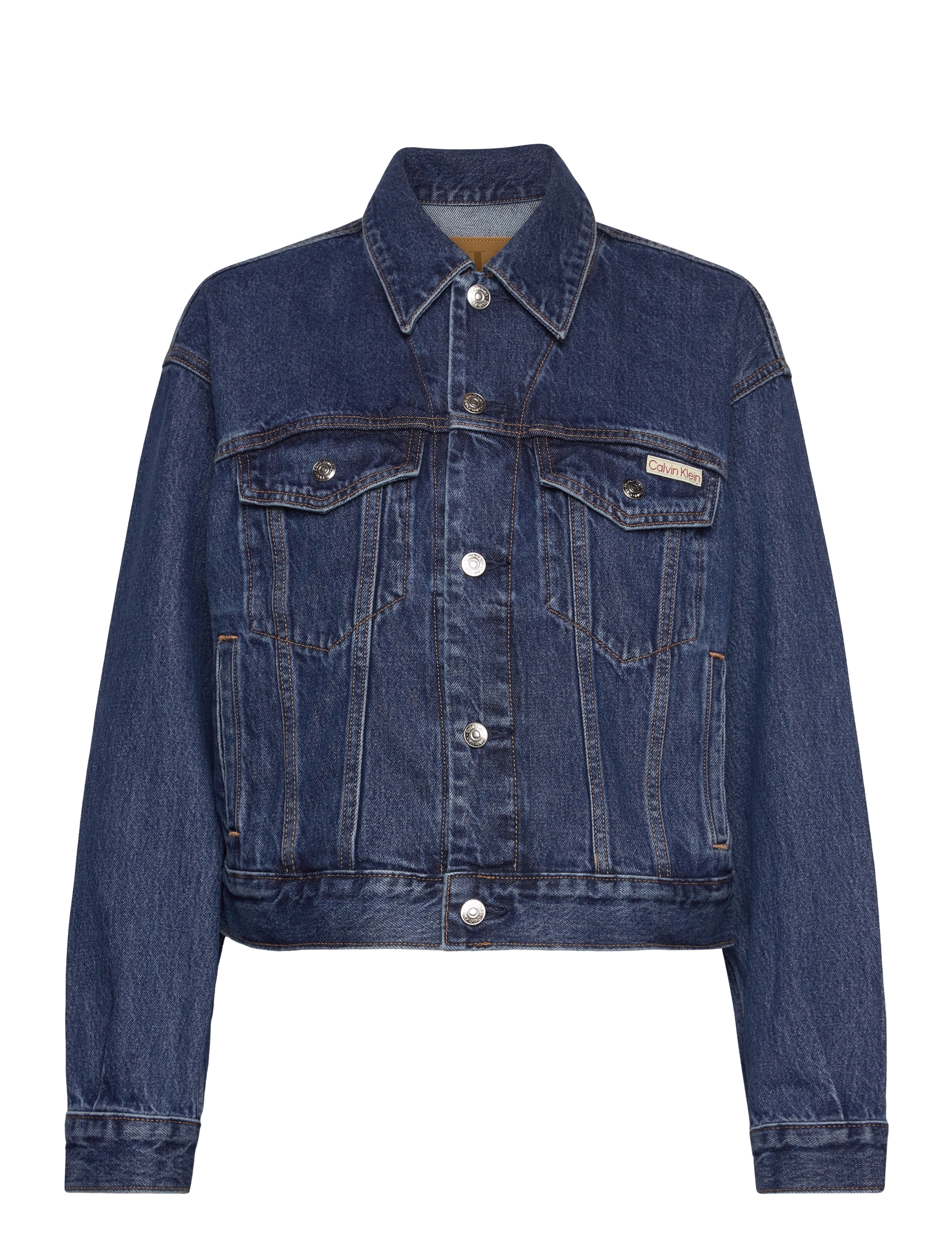 Calvin Klein Jeans HERO 90S TRUCKER JACKET - Kollektionen - PACIFICO / blue