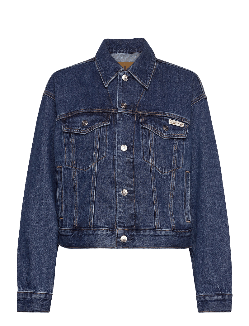 Calvin Klein Jeans Hero 90s Trucker Jacket Buy Denim jackets from Calvin Klein Jeans online at Fast delivery and easy returns