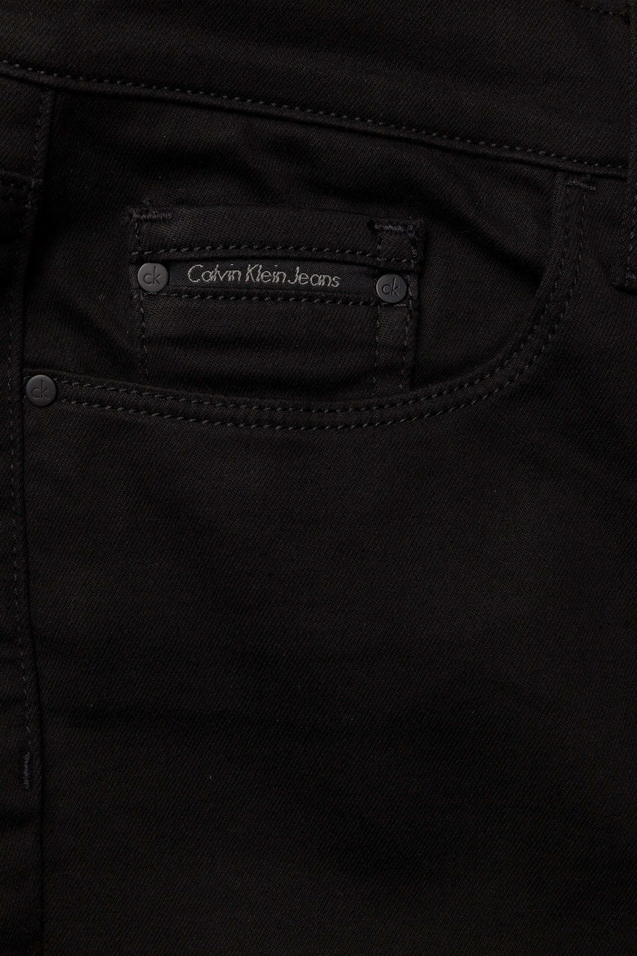 Calvin Klein Jeans - High Rise Skinny - P - pop black - 5