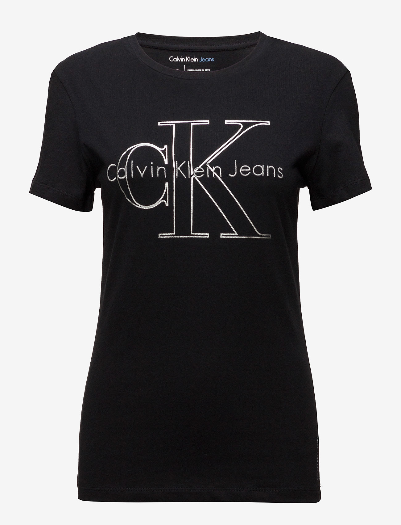 Calvin Klein Jeans - TANYA-18 TRUE ICON CN LWK S/S - ck black - 0