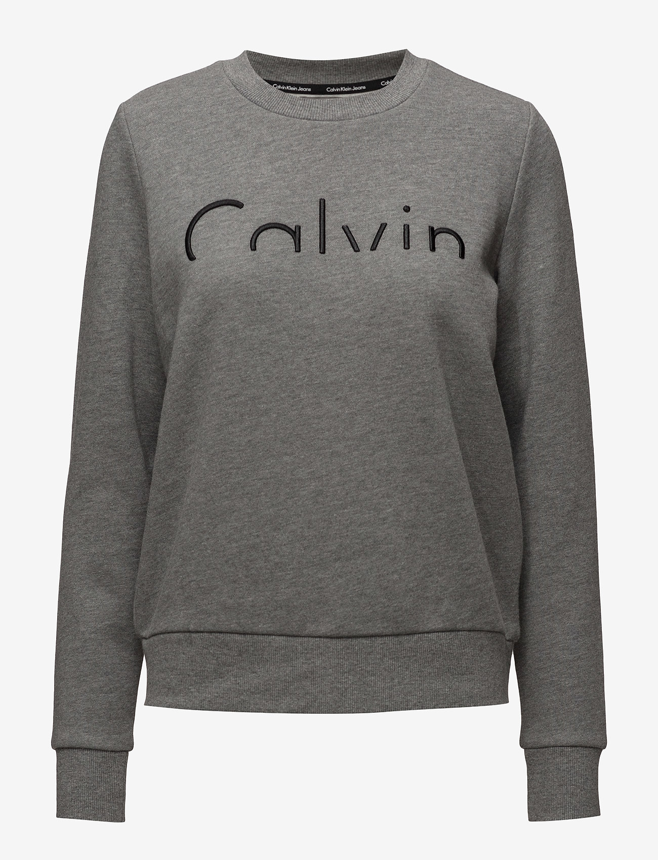 Calvin Klein Jeans - HADAR CN HWK L/S - mid grey heather - 0