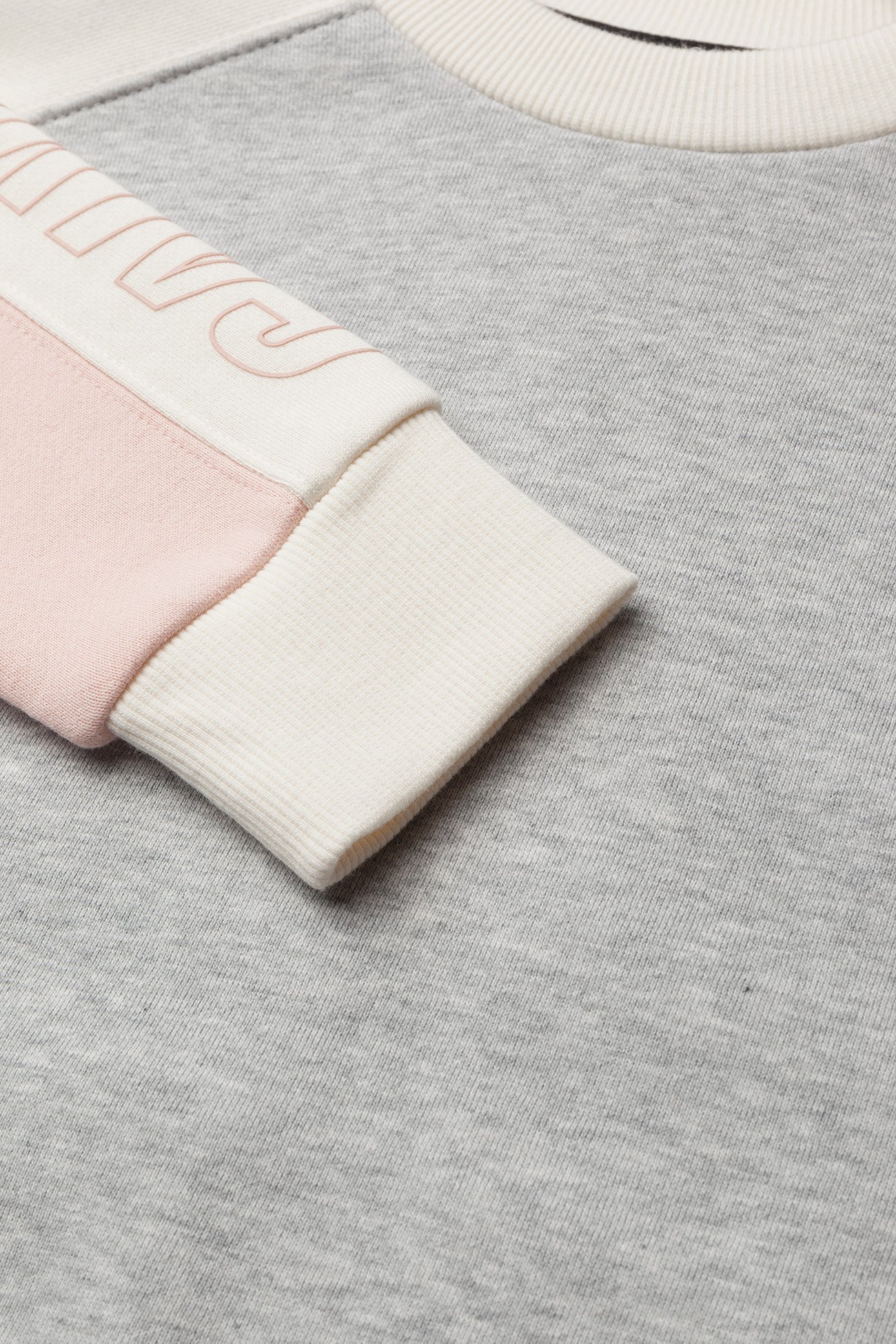Calvin Klein Jeans - HANI CN HWK L/S - light grey heather / peachy keen / - 3