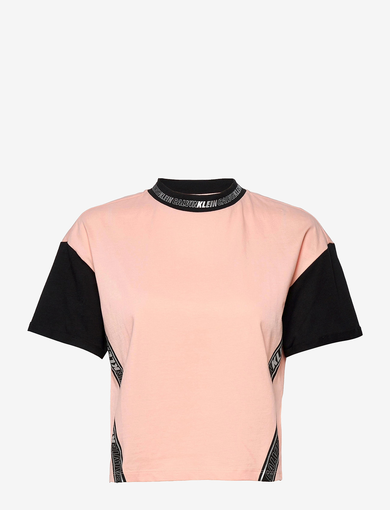 Calvin Klein Jeans - TECO-5 CN LWK S/S - peachy keen / ck black - 0