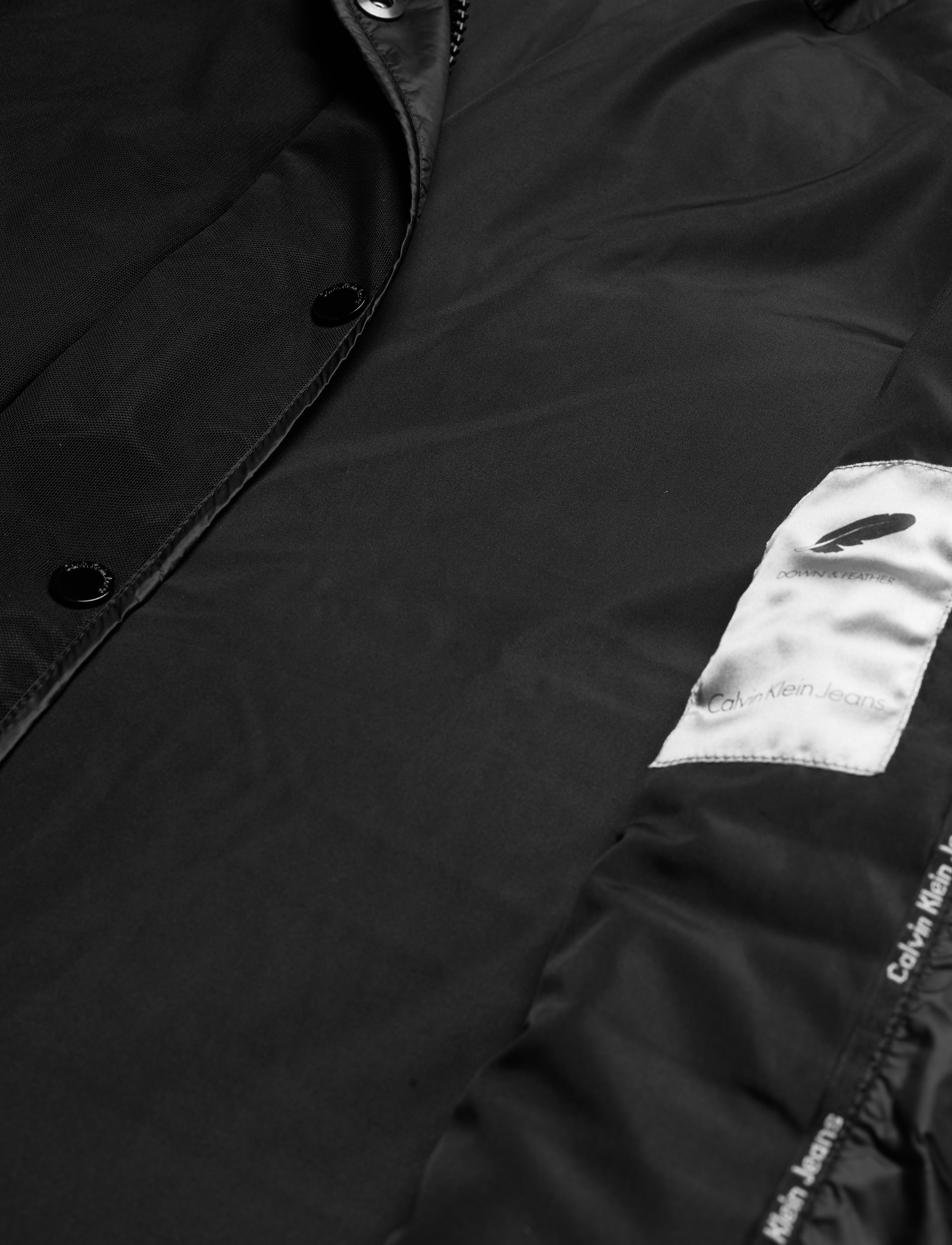 Calvin Klein Jeans - OLWEN MW DOWN HOODED COCOON - ck black - 4