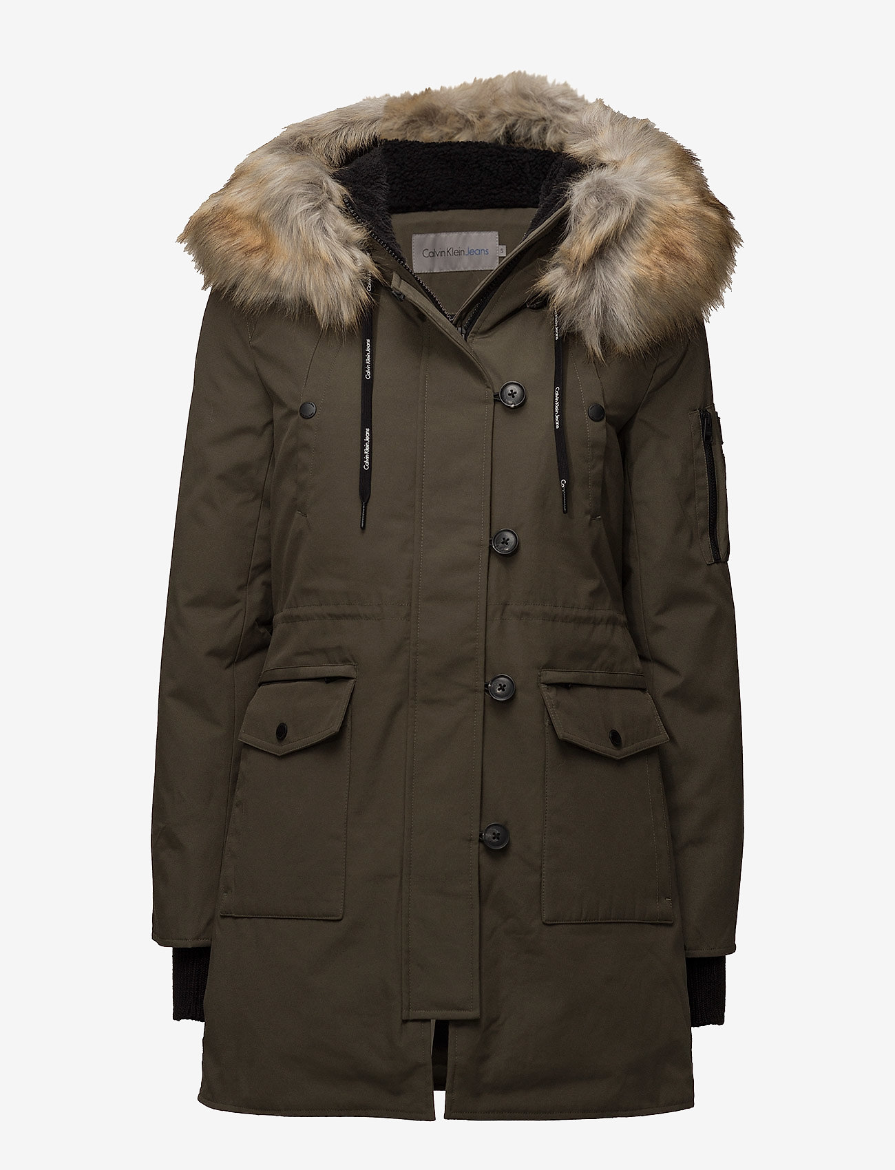 Calvin Klein Jeans - OLIVIA MW DOWN HOODED PARKA - grape leaf - 0
